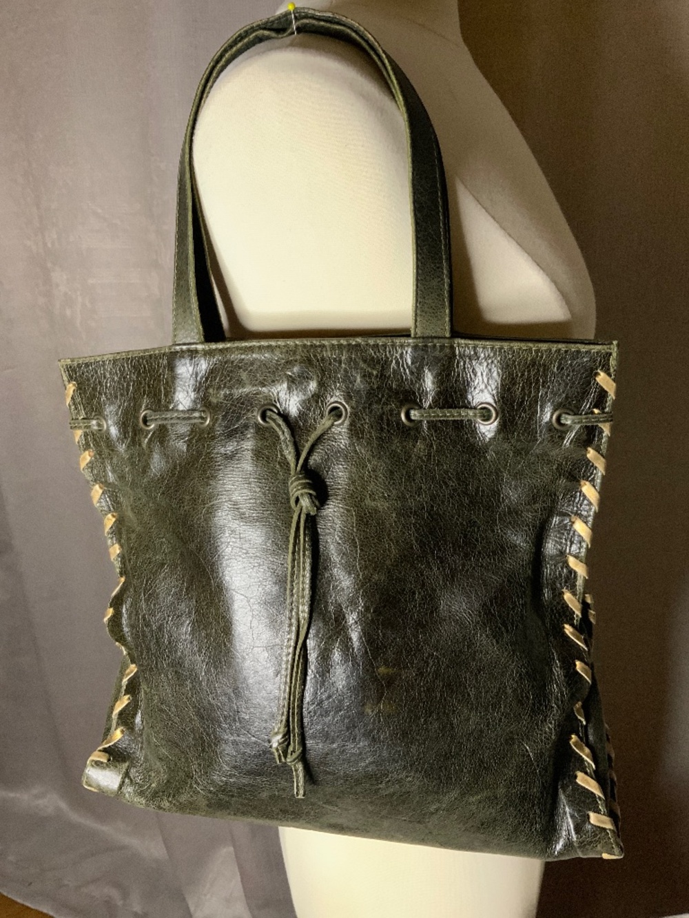 Maurizio Taiuti Italian Leather Handbag